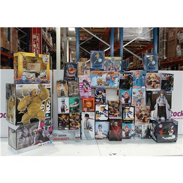 Pack oferta Banpresto caja dañada