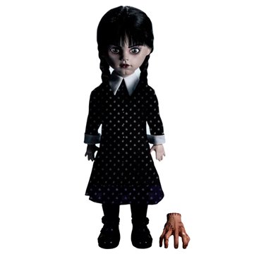 Set 2 figuras Miercoles Addams &38 Enid Sinclair Nevermore Uniform Version Clothed Action Miercoles 20cm