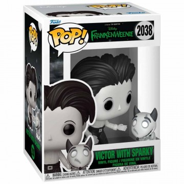 Funko POP Disney Frankenweenie Victor with Sparky 2038 de Funko - La novia cadaver