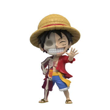 Figura XXRAY One Piece Luffy Wanted Series de Mighty Jaxx - Figuras