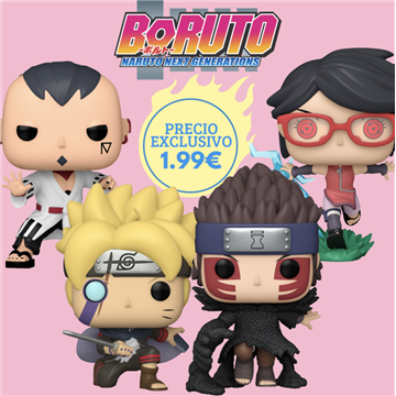Pack oferta Funko POP Boruto