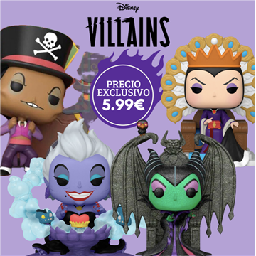 Pack oferta Funko POP Villanas Disney