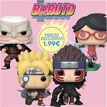 Pack oferta Funko POP Boruto