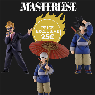 Pack oferta figuras Masterlise Dragon Ball