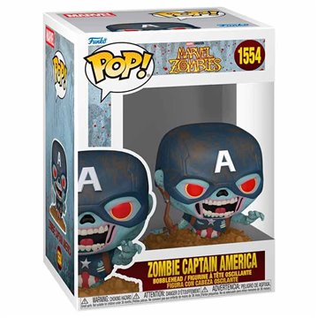 Figura POP Marvel Zombies Zombie Capitan America