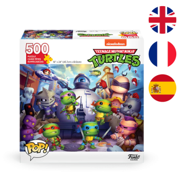 Puzzle POP Tortugas Ninja 500 piezas