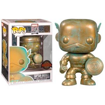 Funko POP Marvel 80th Captain America Exclusive