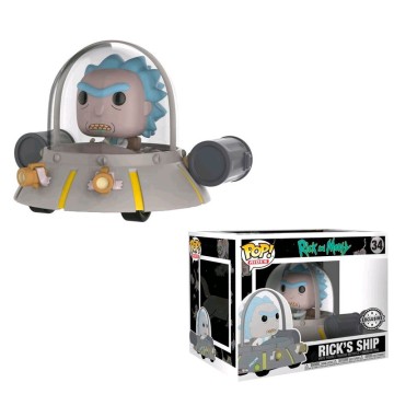 Funko POP Rick & Morty Space Cruiser Exclusive