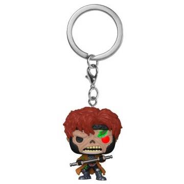 Llavero Pocket POP Marvel Zombies Gambit