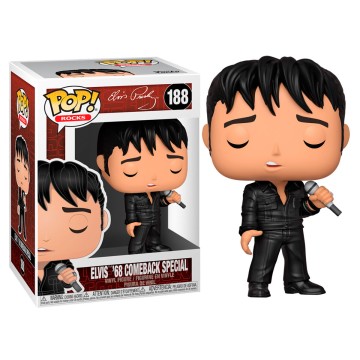 Funko POP Elvis Presley 68 Comeback Special