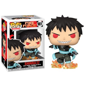 Funko POP Fire Force Shinra with Fire