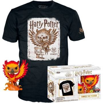 Set funko POP & Tee Harry Potter Patronus Exclusive