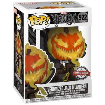 Funko POP Marvel Venom Venomized Jack Lantern Exclusive