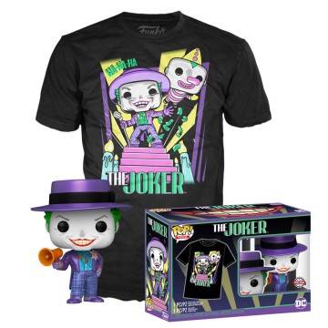 Set funko POP & Tee DC Comics Batman The Joker