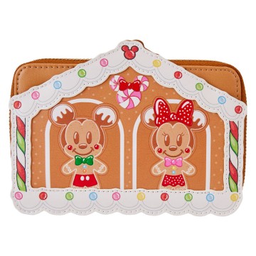 Cartera Gingerbread House Mickey & Friends Disney Loungefly