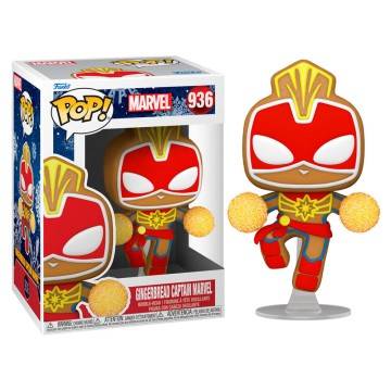 Funko POP Marvel Holiday Captain Marvel