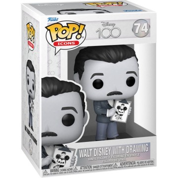 Funko POP Disney 100th Anniversary Walt Disney with Drawing