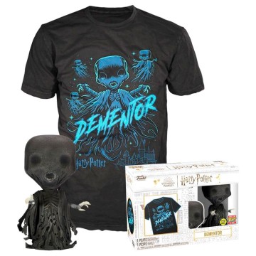 Set funko POP &38 Tee Harry Potter Dementor