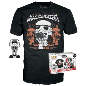 Set funko POP & Tee Star Wars Stormtrooper