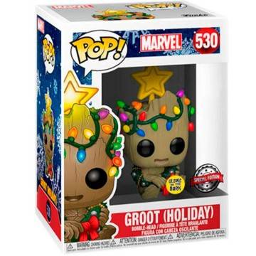 Funko POP Marvel POP Marvel Groot Holiday Christmas Exclusive