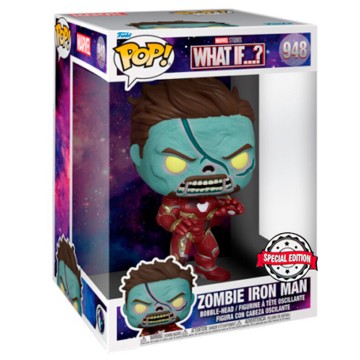 Funko POP Marvel What if Zombie Iron Man Exclusive 25cm