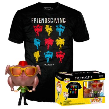 Set funko POP & Tee Friends Monica turkey Exclusive