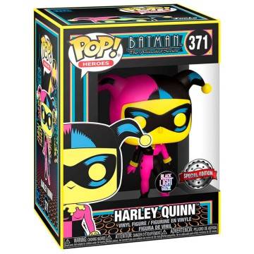 Funko POP DC Comics Harley Quinn Black Light Exclusive
