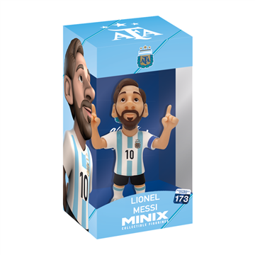 Figura Minix Lionel Mesi Argentina 12cm