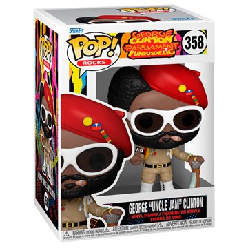 Funko POP Rocks George Uncle Jam Clinton