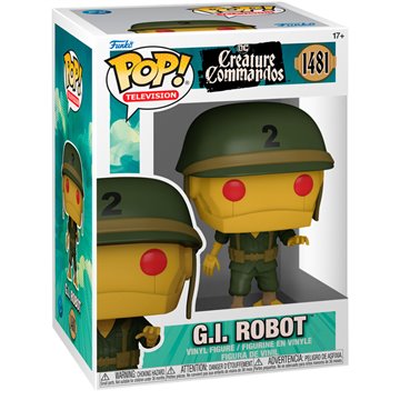 Funko POP DC Comics Comandos de Criaturas G.I. Robot