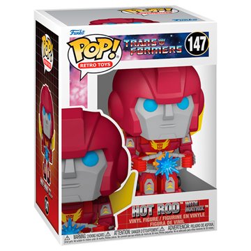 Funko POP Transformers Hot Rod with Matrix 147