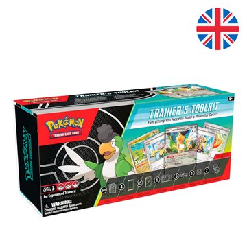Estuche juego cartas coleccionables Trainer's Toolkit Pokemon ingles