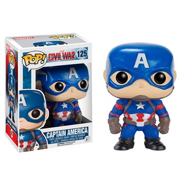 Funko POP Marvel Civil War Capitan America