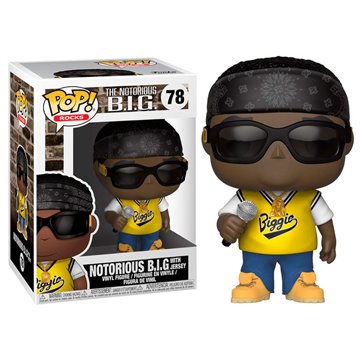 Funko POP Notorious B.I.G. in jersey
