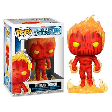 Funko POP Marvel Los 4 Fantasticos Human Torch