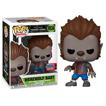 Funko POP The Simpsons Werewolf Bart Exclusive