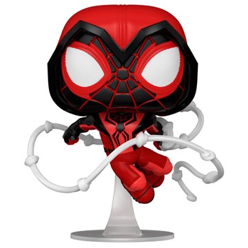Funko POP Marvel Spiderman Miles Morales Crimson Cowl Suit
