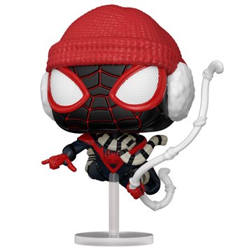Funko POP Marvel Spiderman Miles Morales Winter Suit