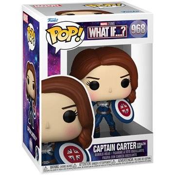 Funko POP Marvel What If Captain Carter Stealth