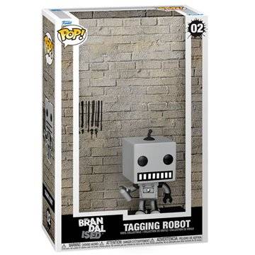 Funko POP Art Cover Brandalised Tagging Robot