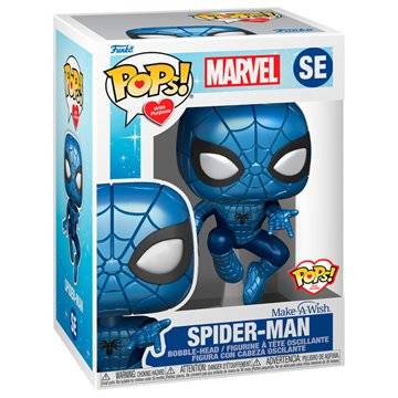 Funko POP Marvel Make a Wish Spiderman Metallic