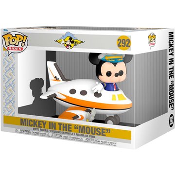 Funko POP Rider Disney Mickey with Plane