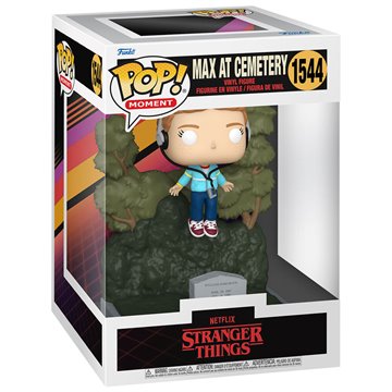 Funko POP Moments Stranger Things Max at Cemetery