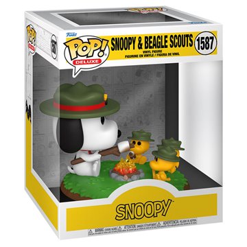 Funko POP Deluxe Peanuts Snoopy & Beable Scouts