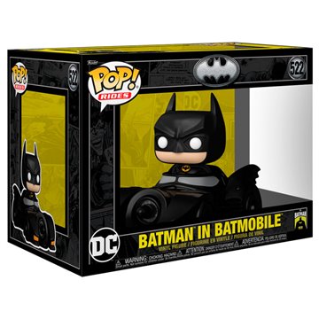 Funko POP Rides Deluxe DC Comics Batman in Batmobile