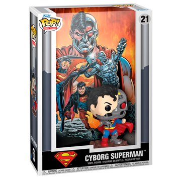 Funko POP Comic Cover DC Comics Cyborg Superman