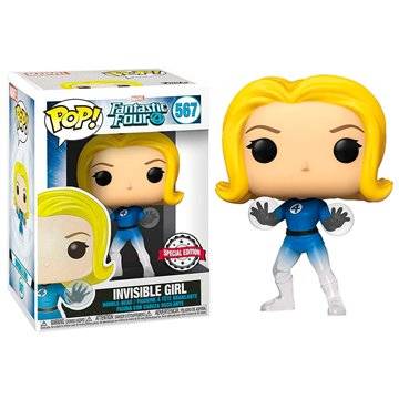 Funko POP Marvel Fantastic Four Invisible Girl Exclusive