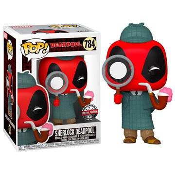 Funko POP Marvel Deadpool 30th Sherlock Deadpool Exclusive