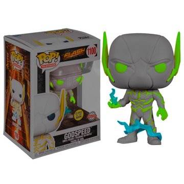 Funko POP DC Comics The Flash Godspeed Glow in the Dark Exclusive