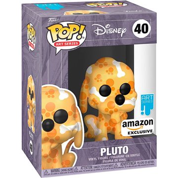 Funko POP Disney Pluto Artist + Caja Exclusive
